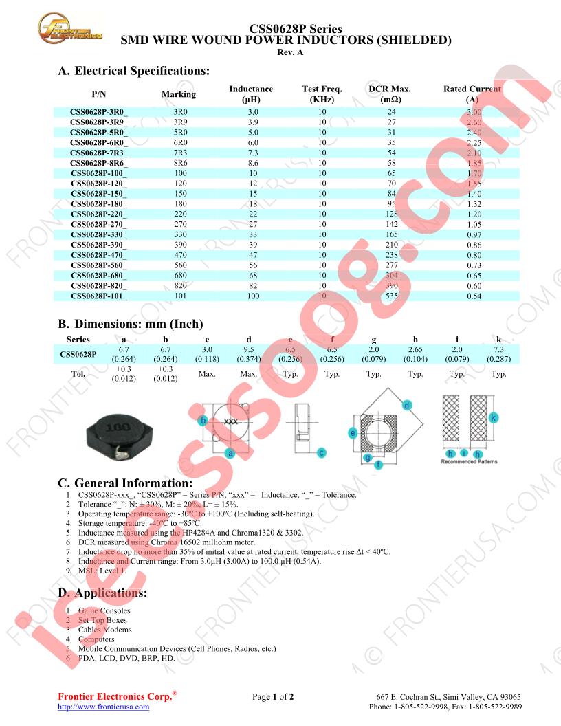 CSS0628P-150