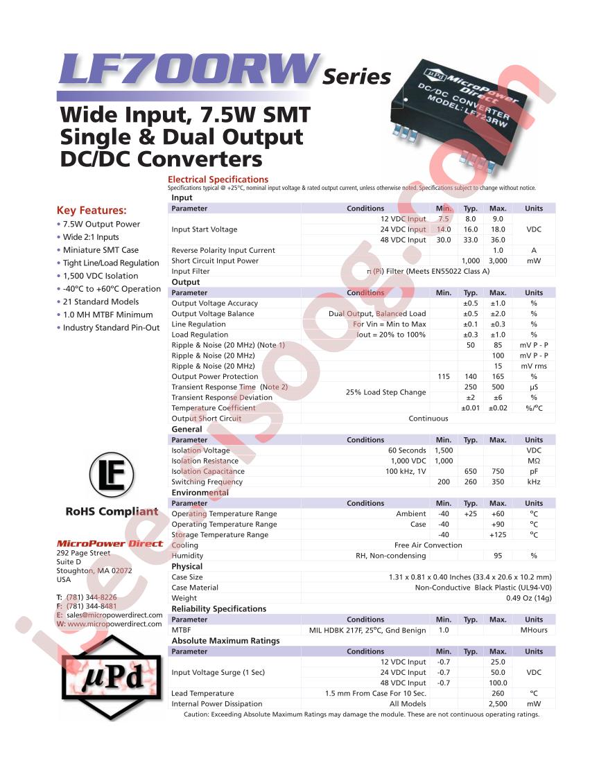 LF707RW