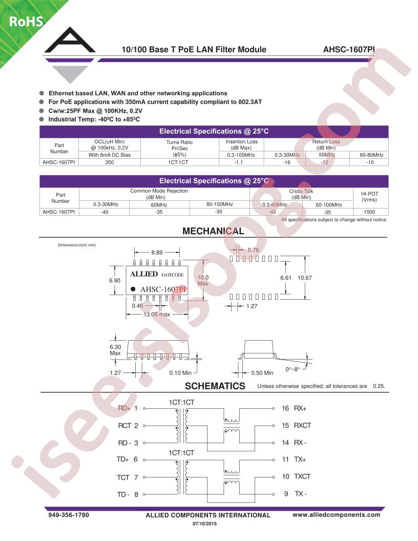 AHSC-1607PI