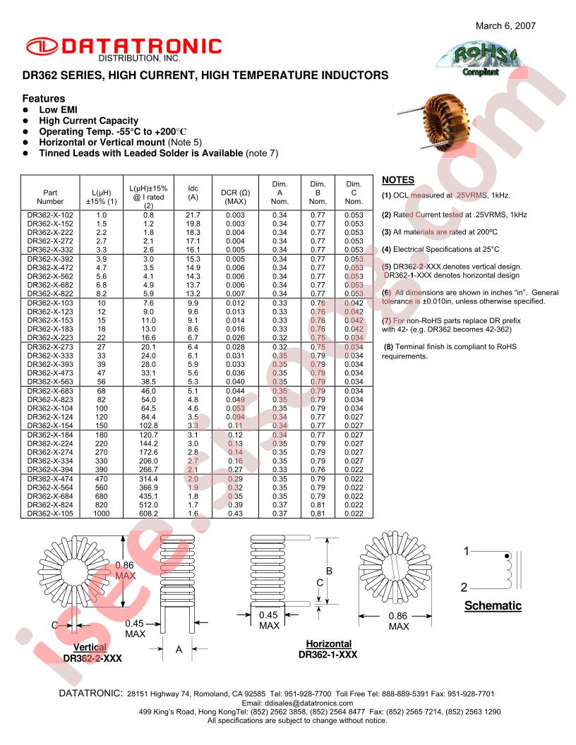 DR362-X-103