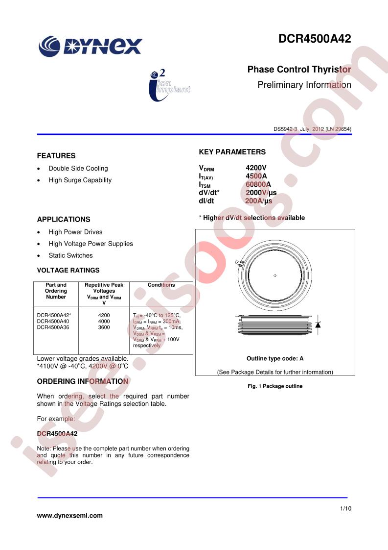 DCR4500A42