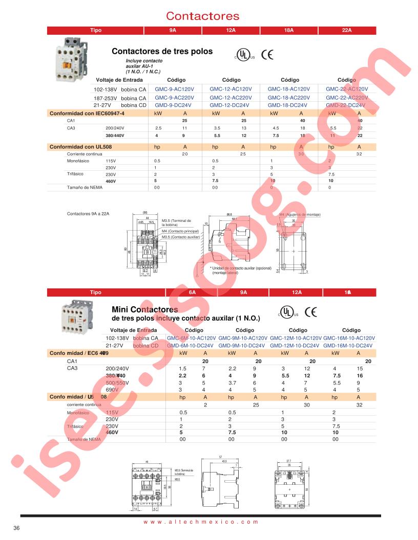 GMC-9M-10-AC120V