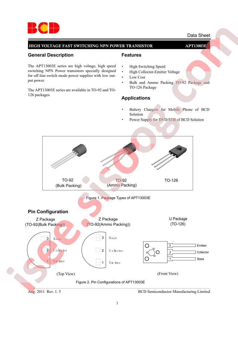 APT13003EU-E1