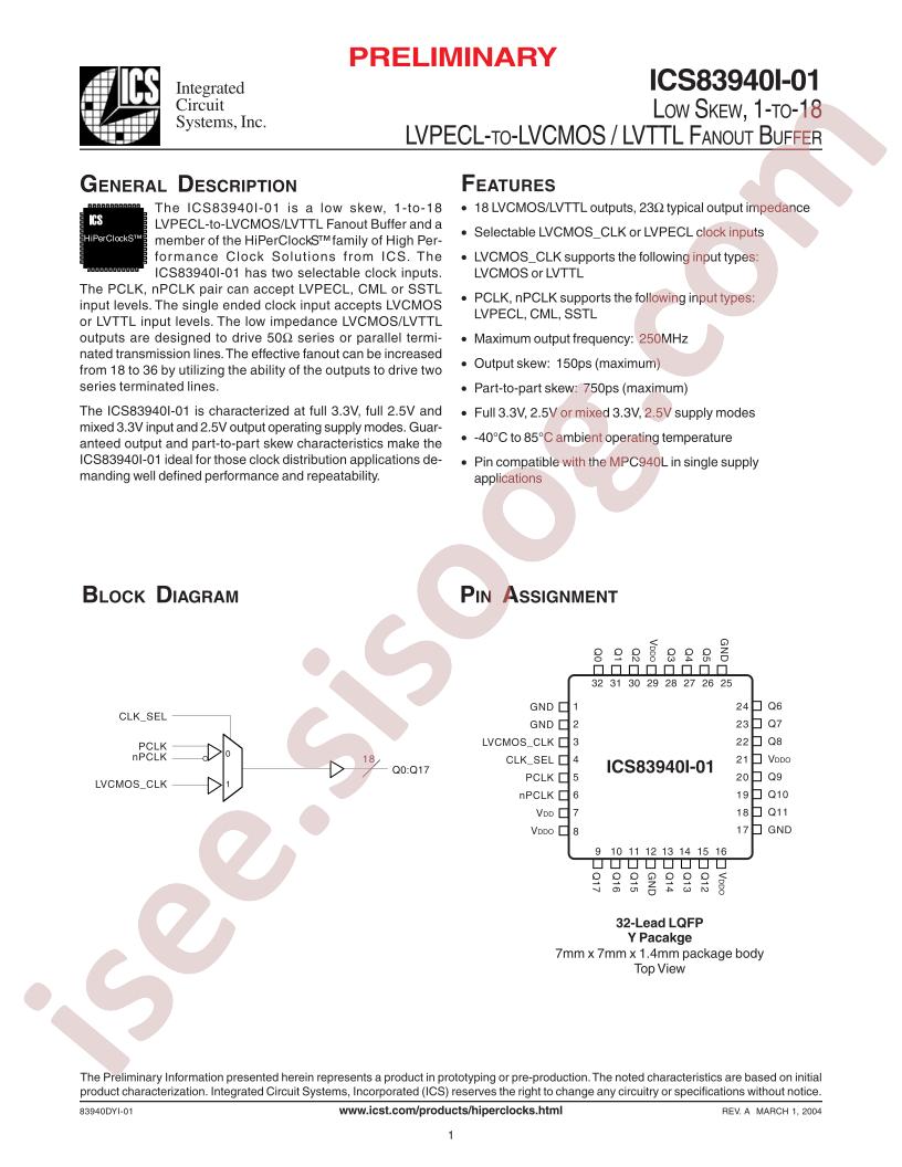 ICS83940I-01