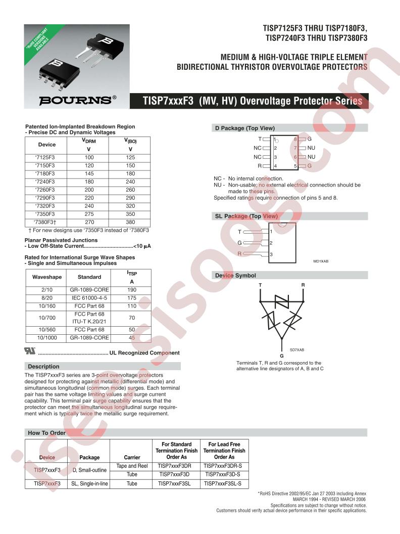 TISP7125F3DR-S