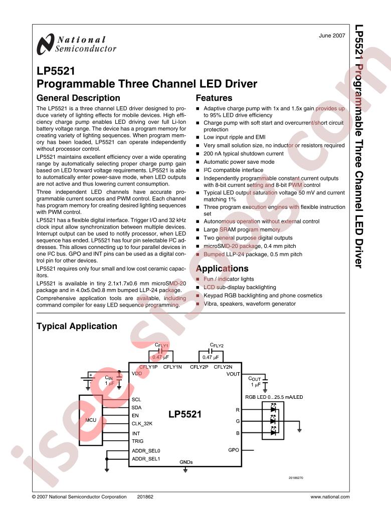 LP5521YQ