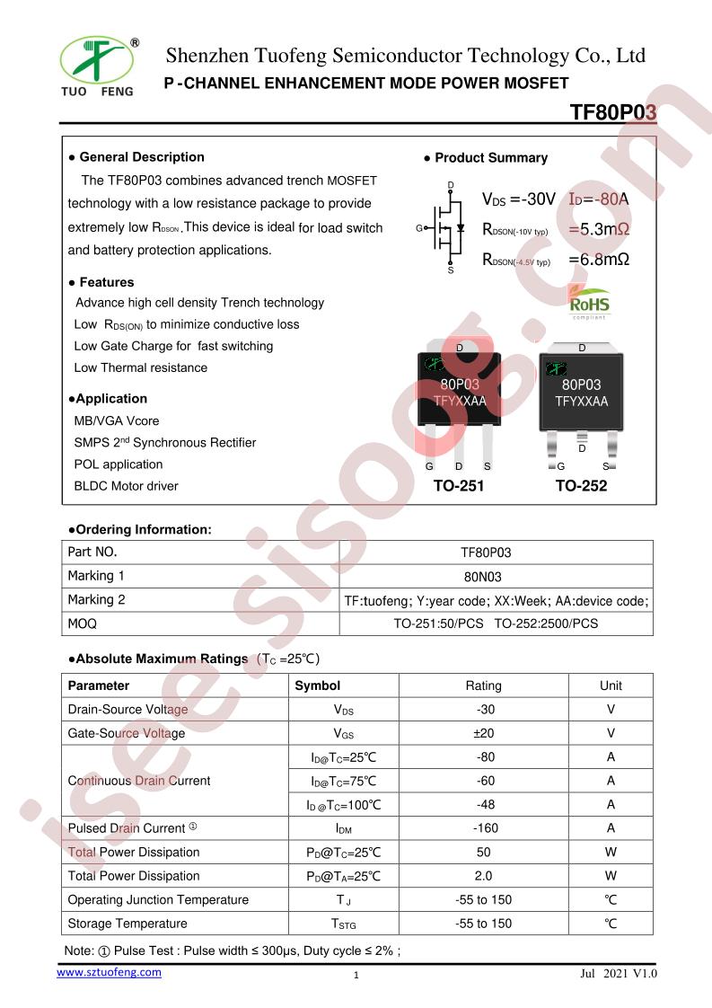 TF80P03
