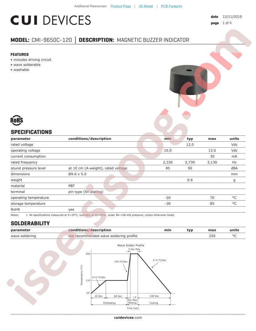 CMI-9650C-120