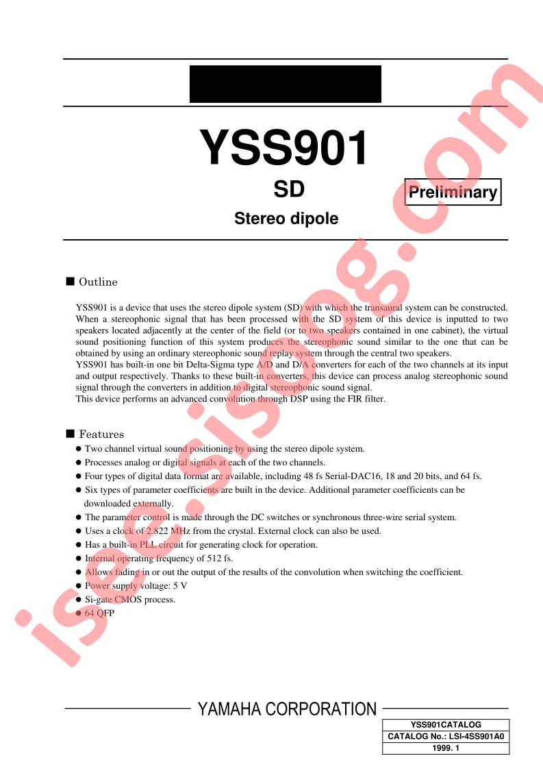 YSS901