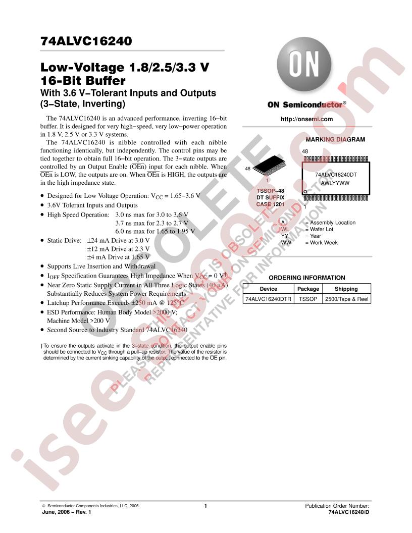 74ALVC16240DTR