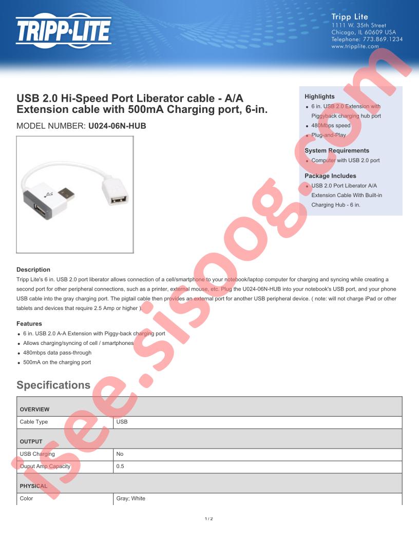 U02406NHUB