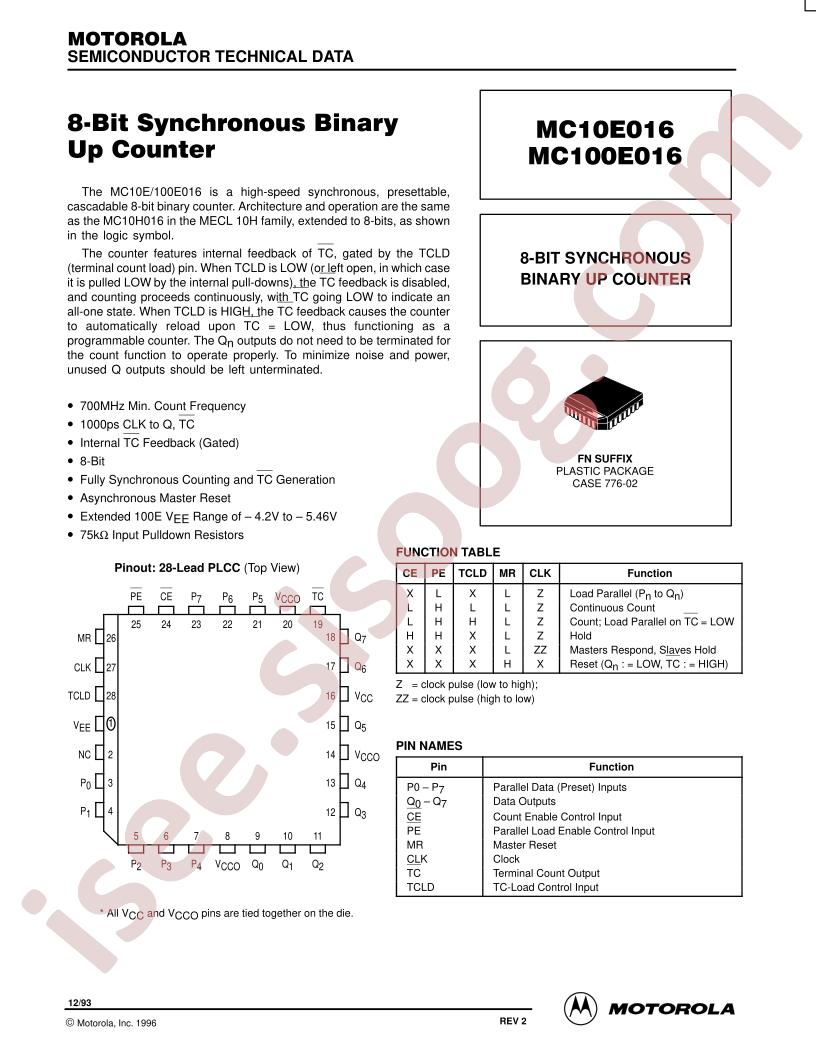 MC10E016