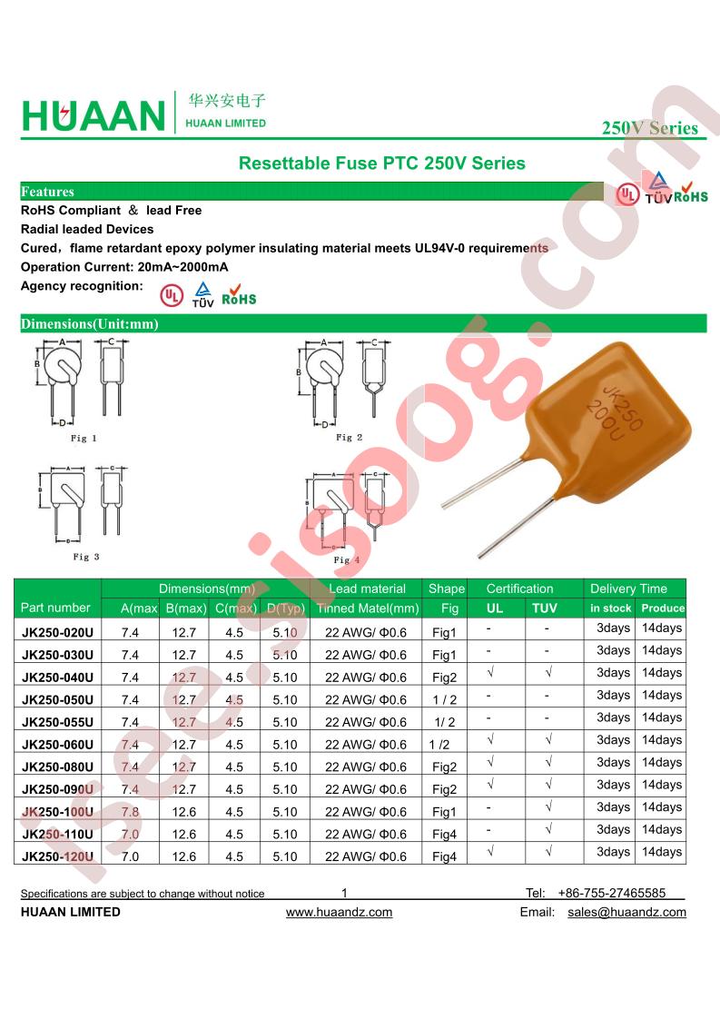 JK250-180T