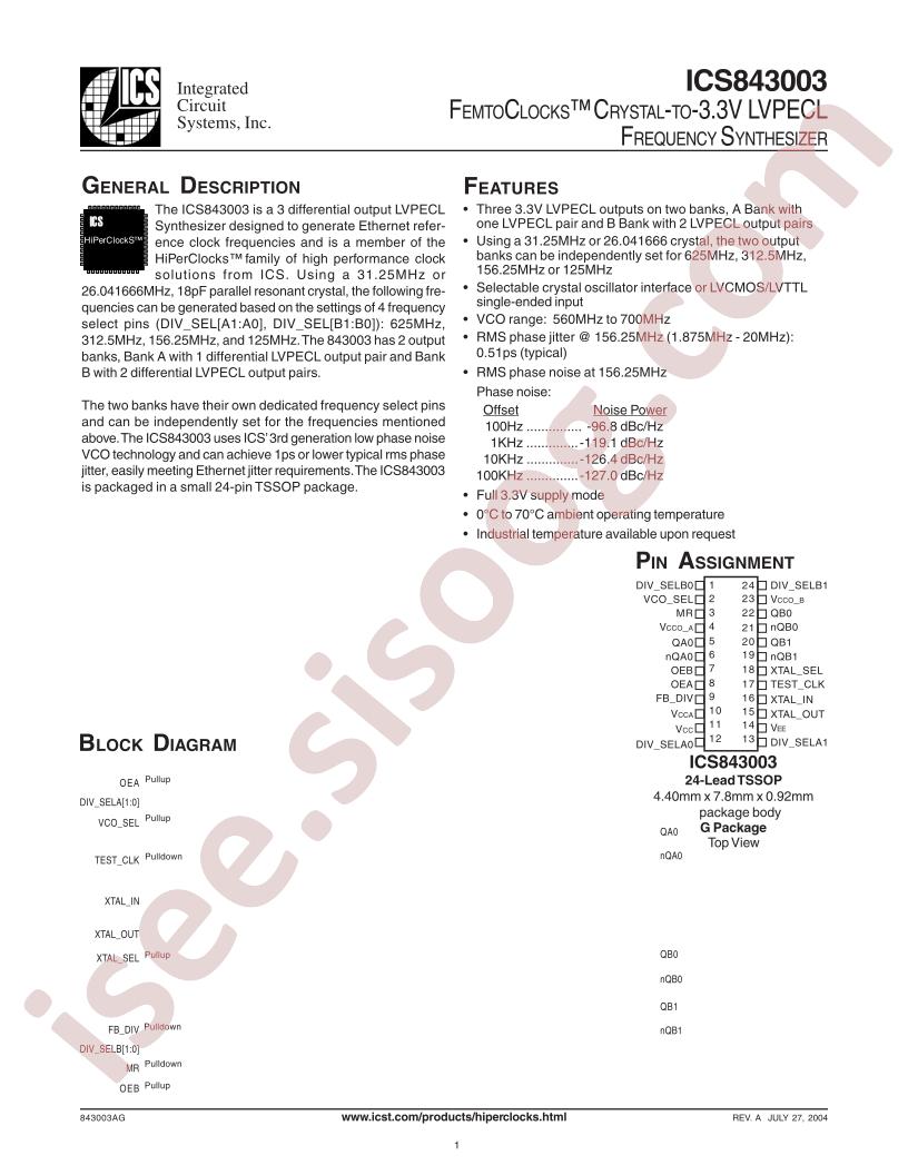 ICS843003AGT