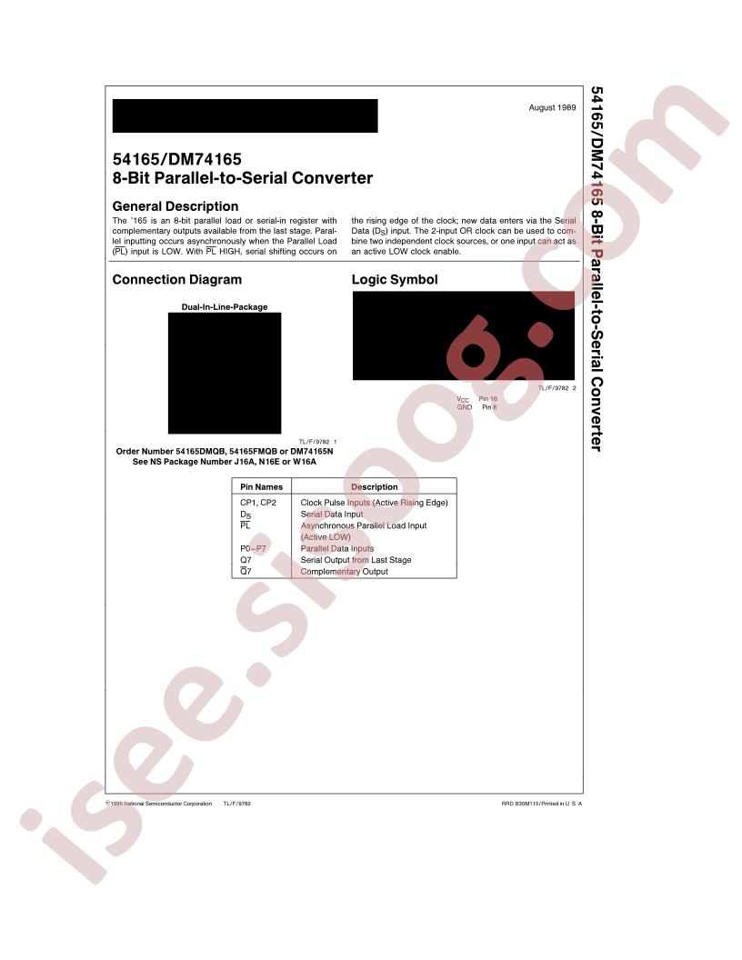 DM74165N