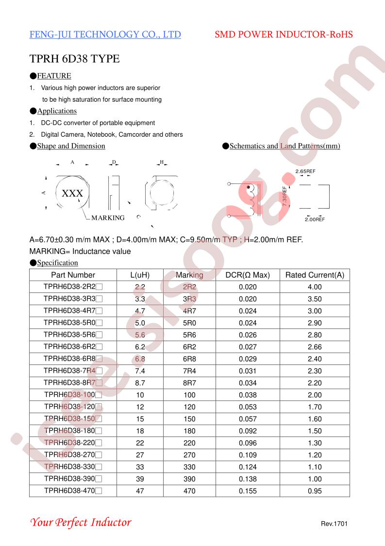 TPRH6D38-150