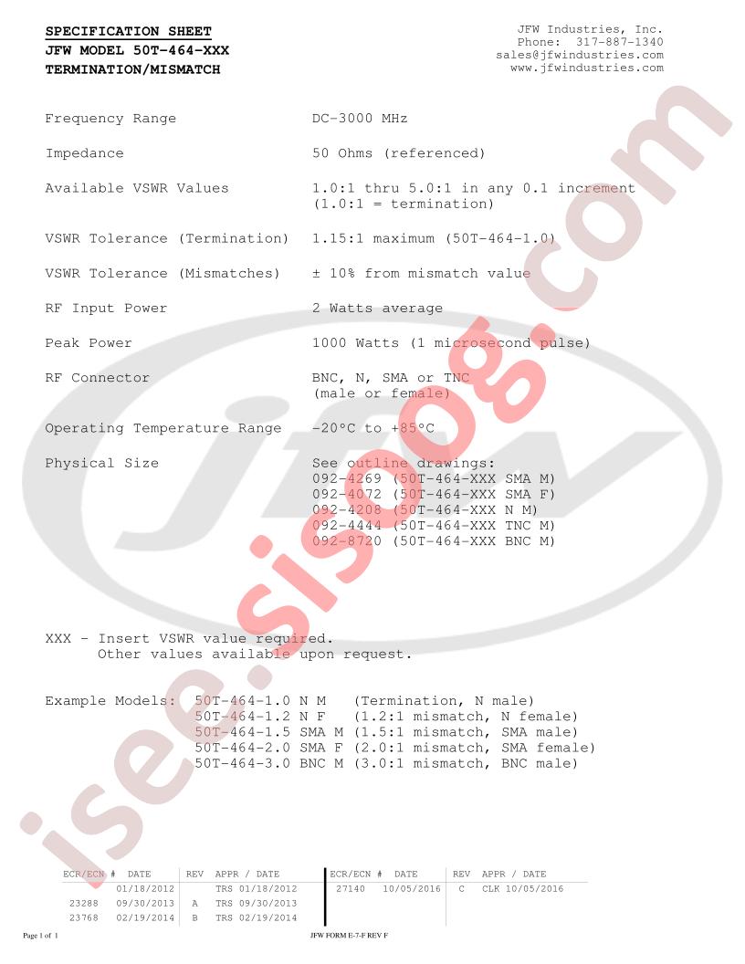 50T-464-XXX