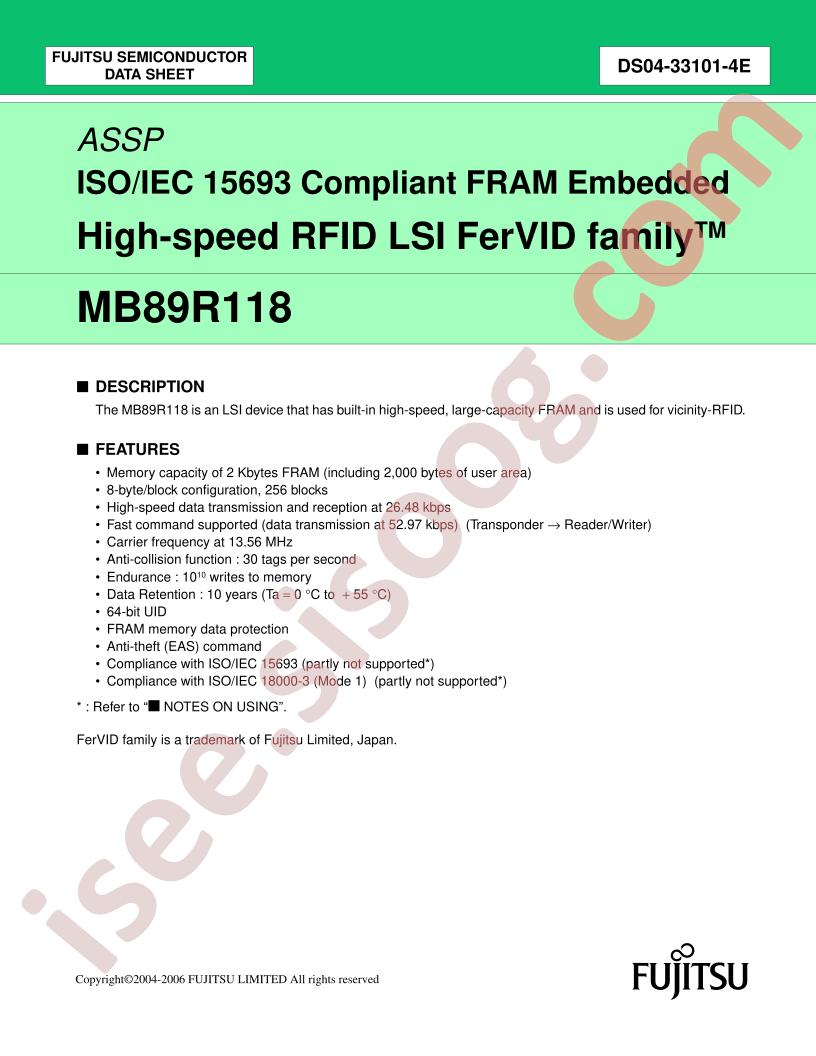 MB89R118