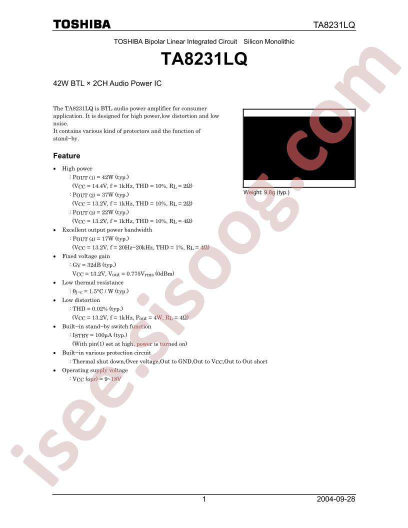 TA8231LQ
