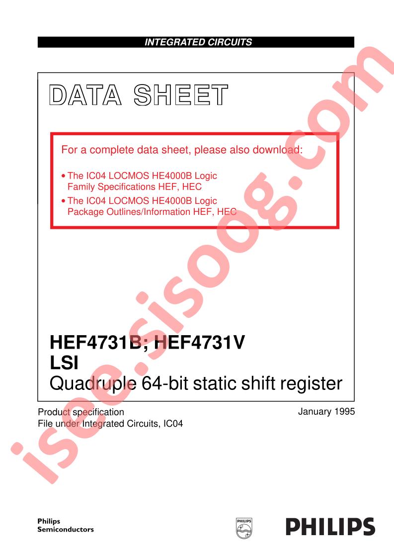 HEF4731B