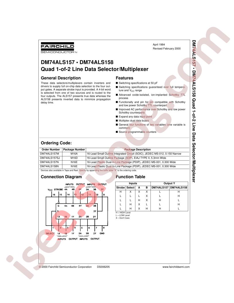 DM74ALS157SJ