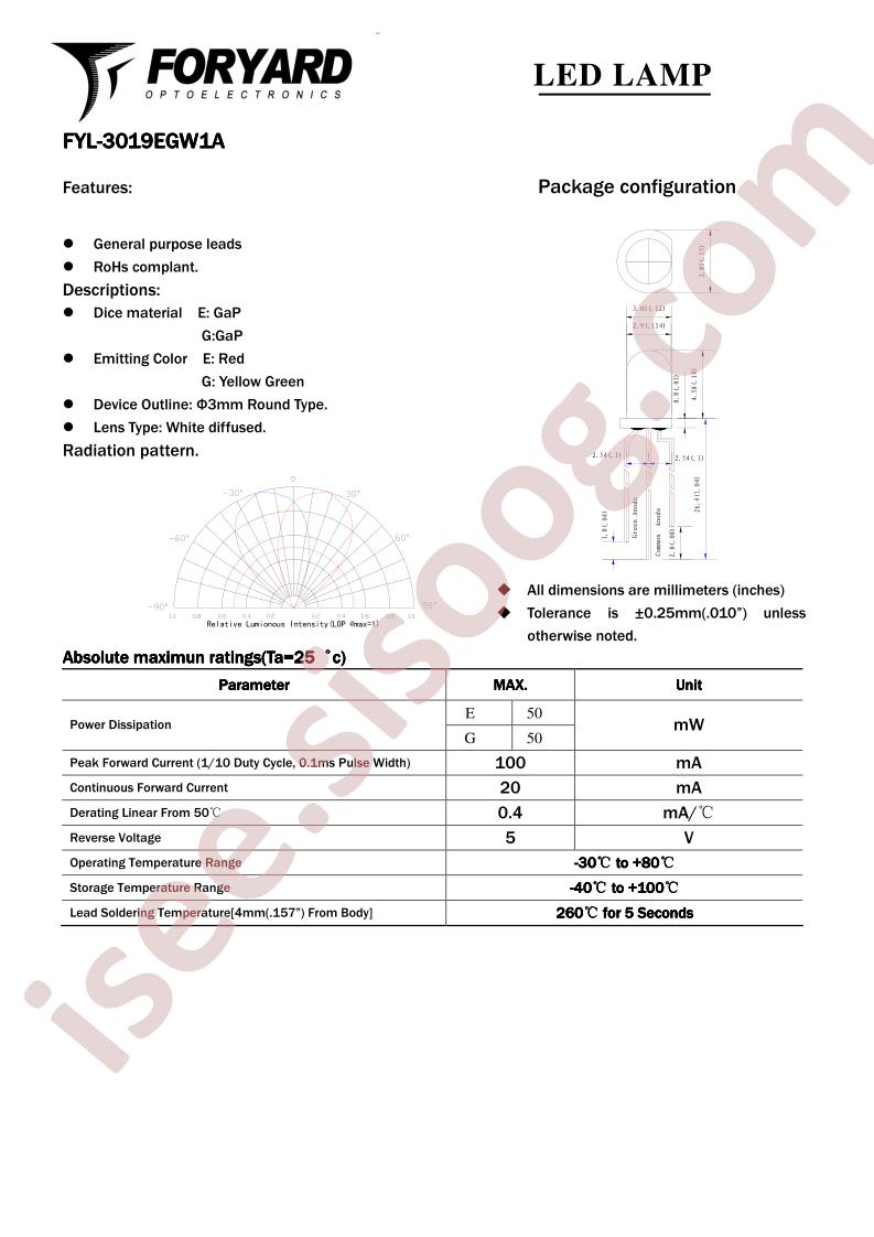 FYL-3019EGW1A