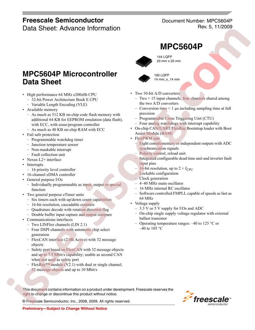 MPC5604P