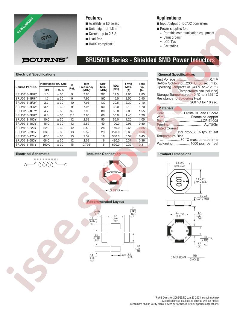 SRU5018-3R5Y