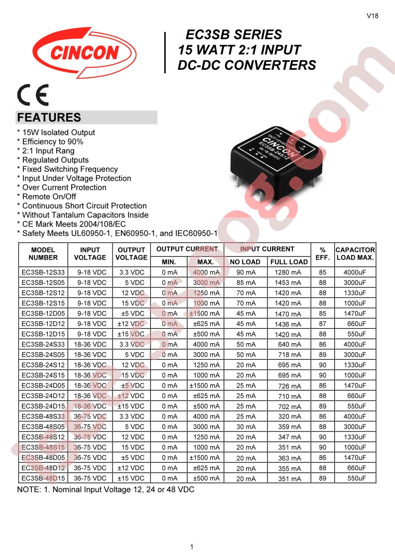 EC3SB-12D12