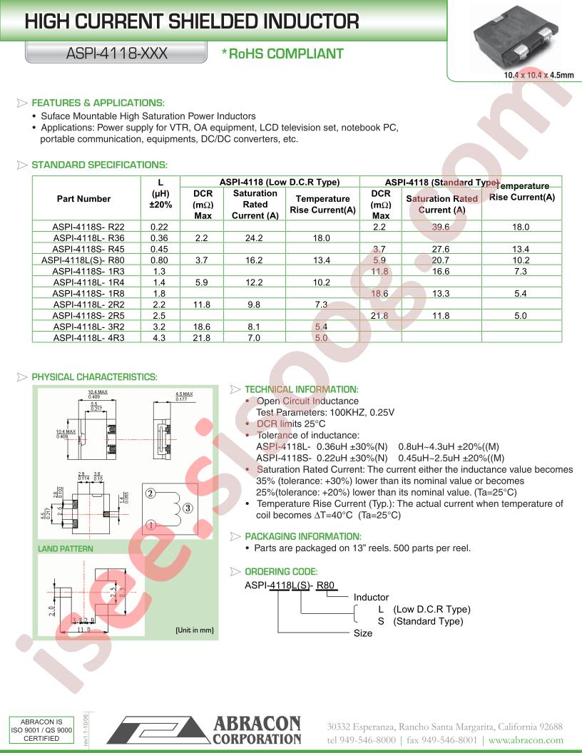 ASPI-4118S-1R8