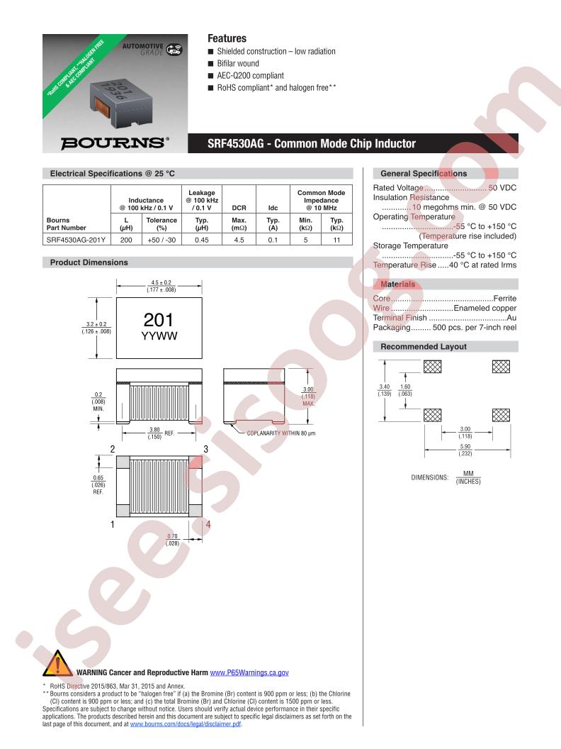 SRF4530AG-201Y