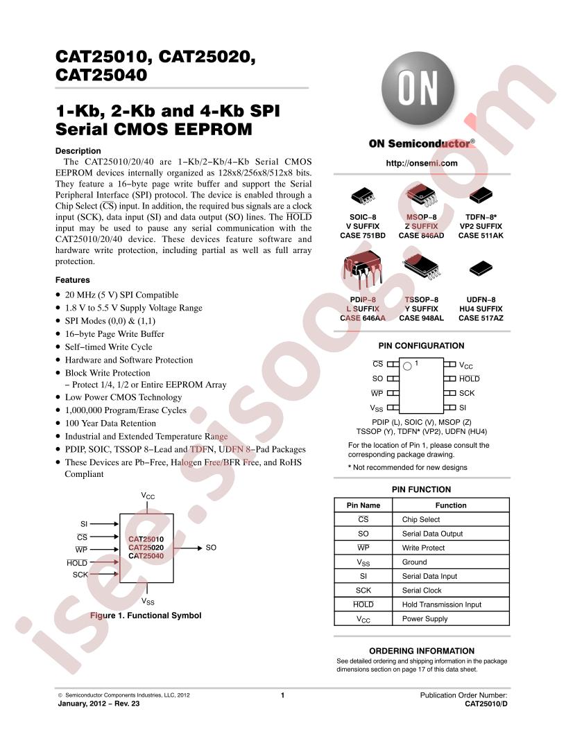 CAT25020VI.G