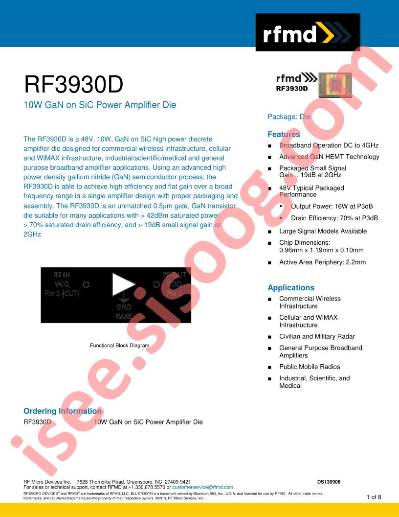 RF3930D