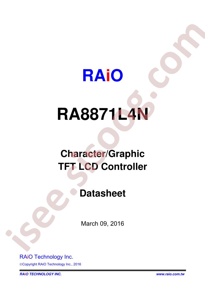 RA8871L4N