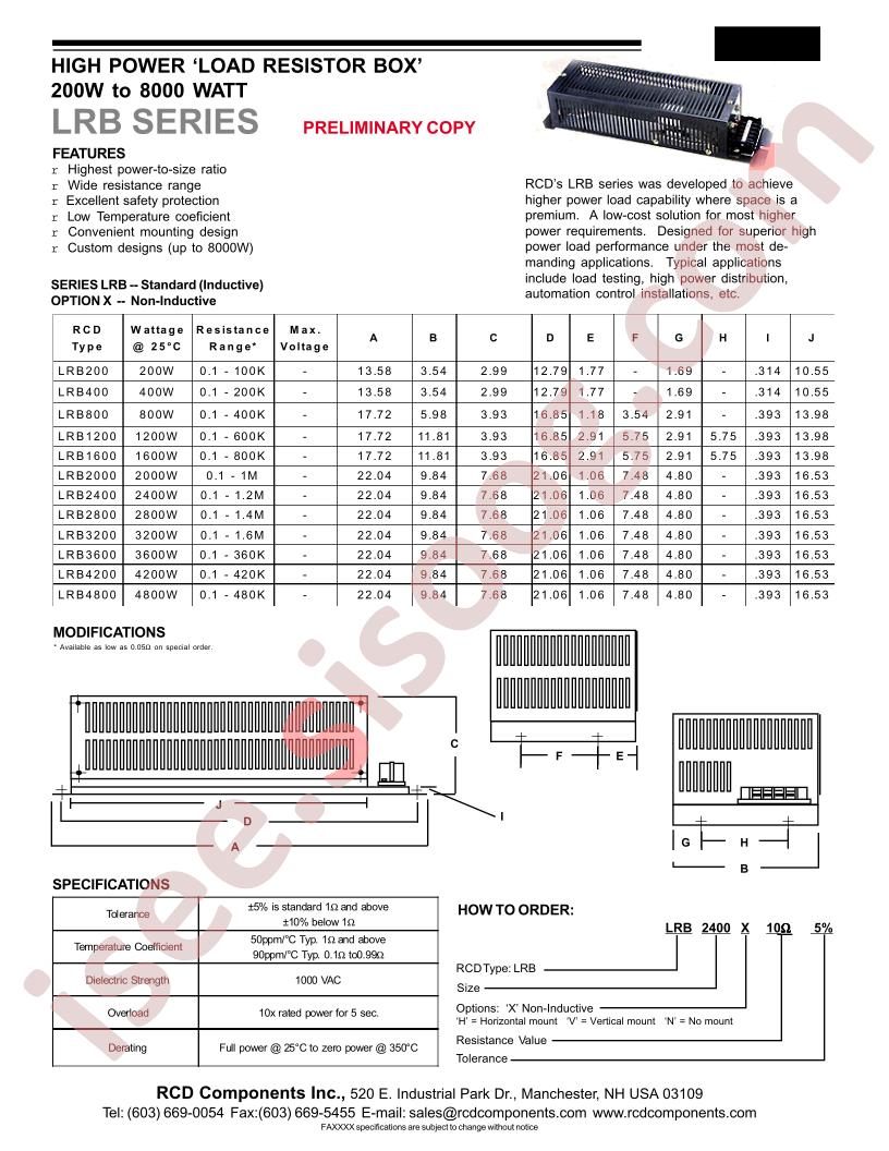 LRB2400H