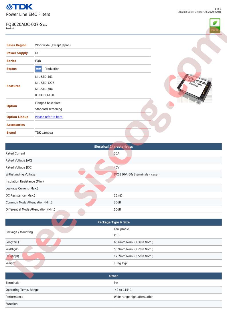 FQB020ADC-007-S