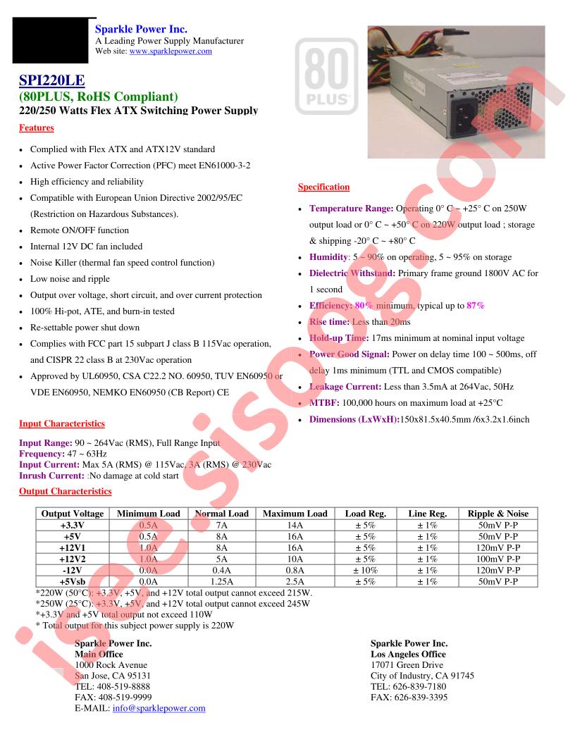 SPI220LE