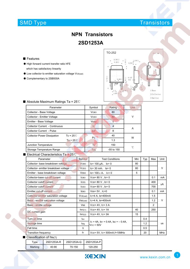 2SD1253A-R