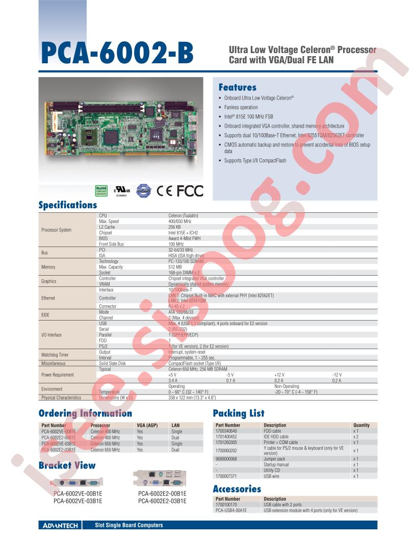 PCA-6002-B