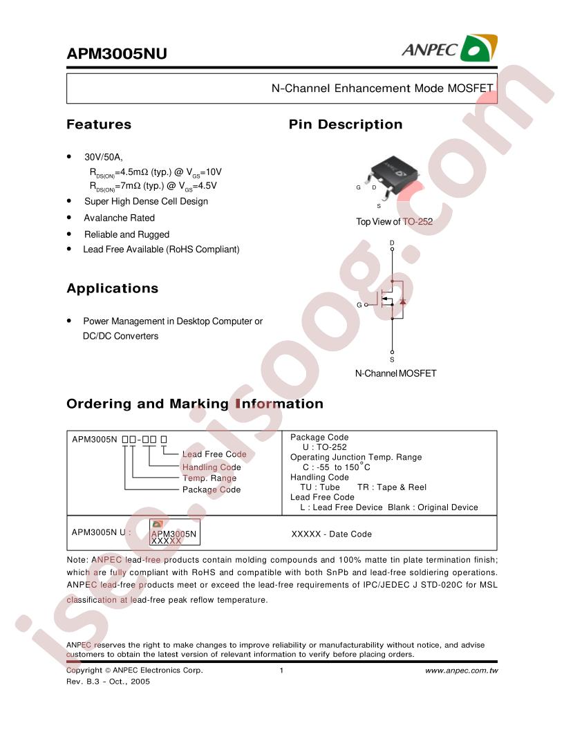 APM3005NUC-TRL
