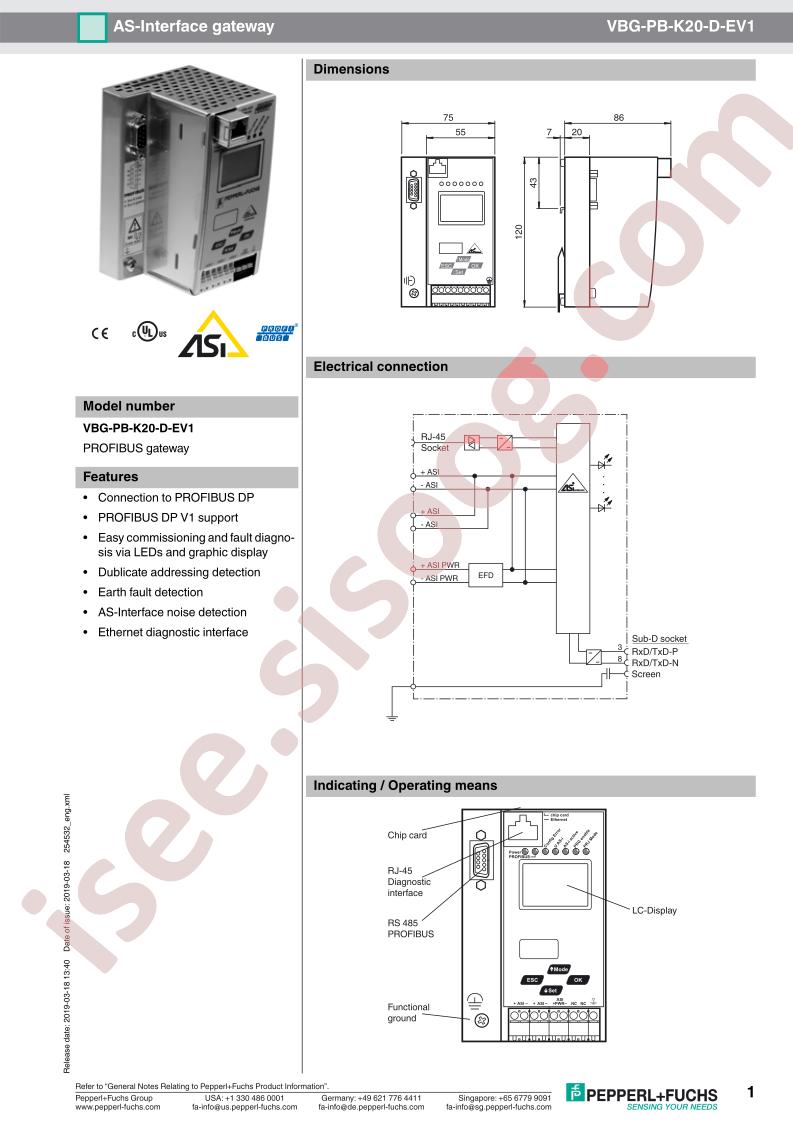 VBG-PB-K20-D-EV1