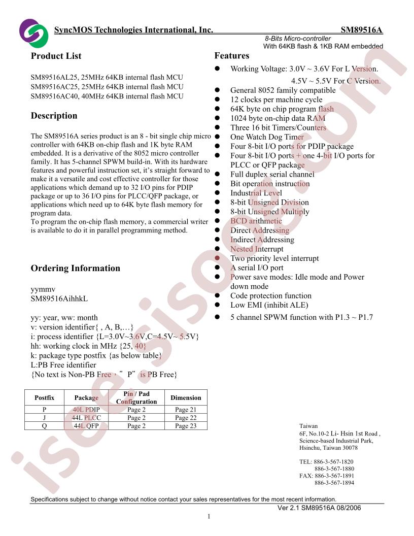 SM89516AC25