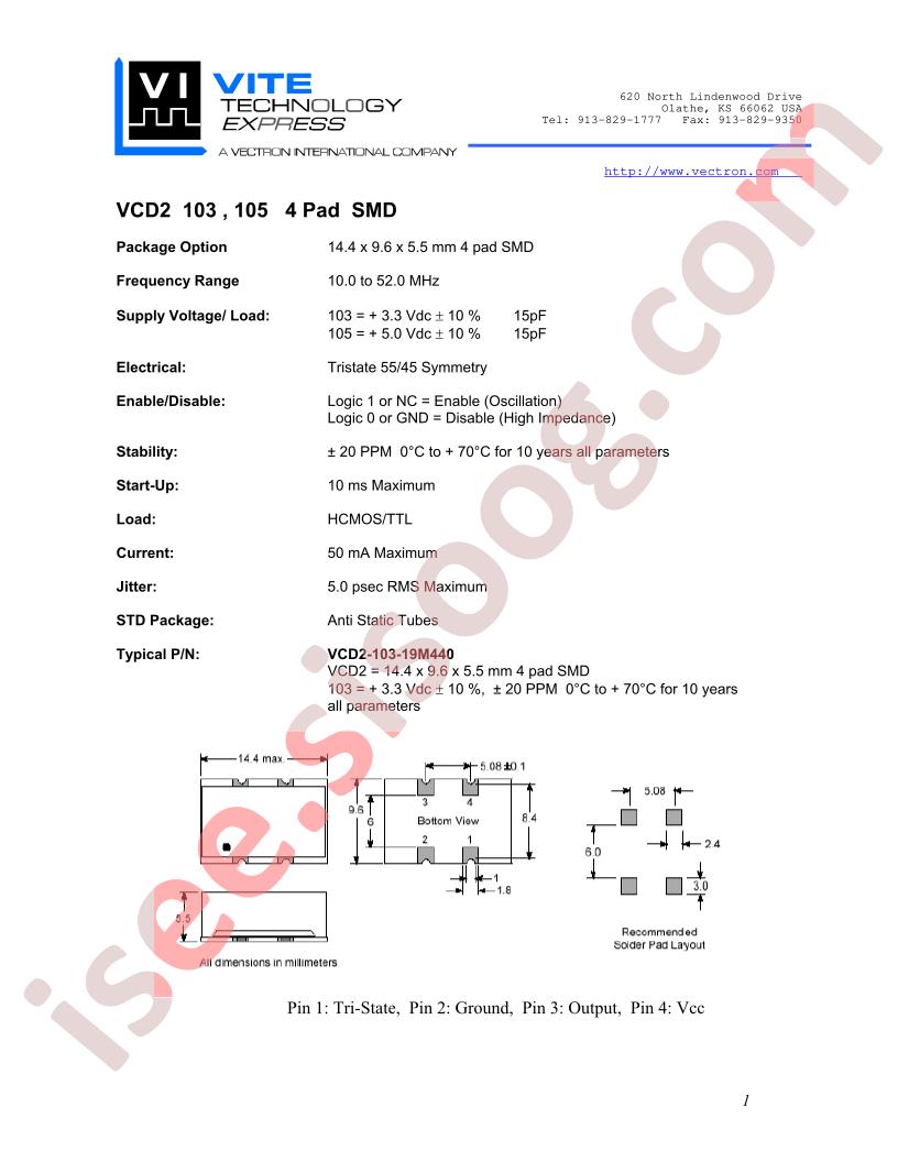 VCD2-103-19M440