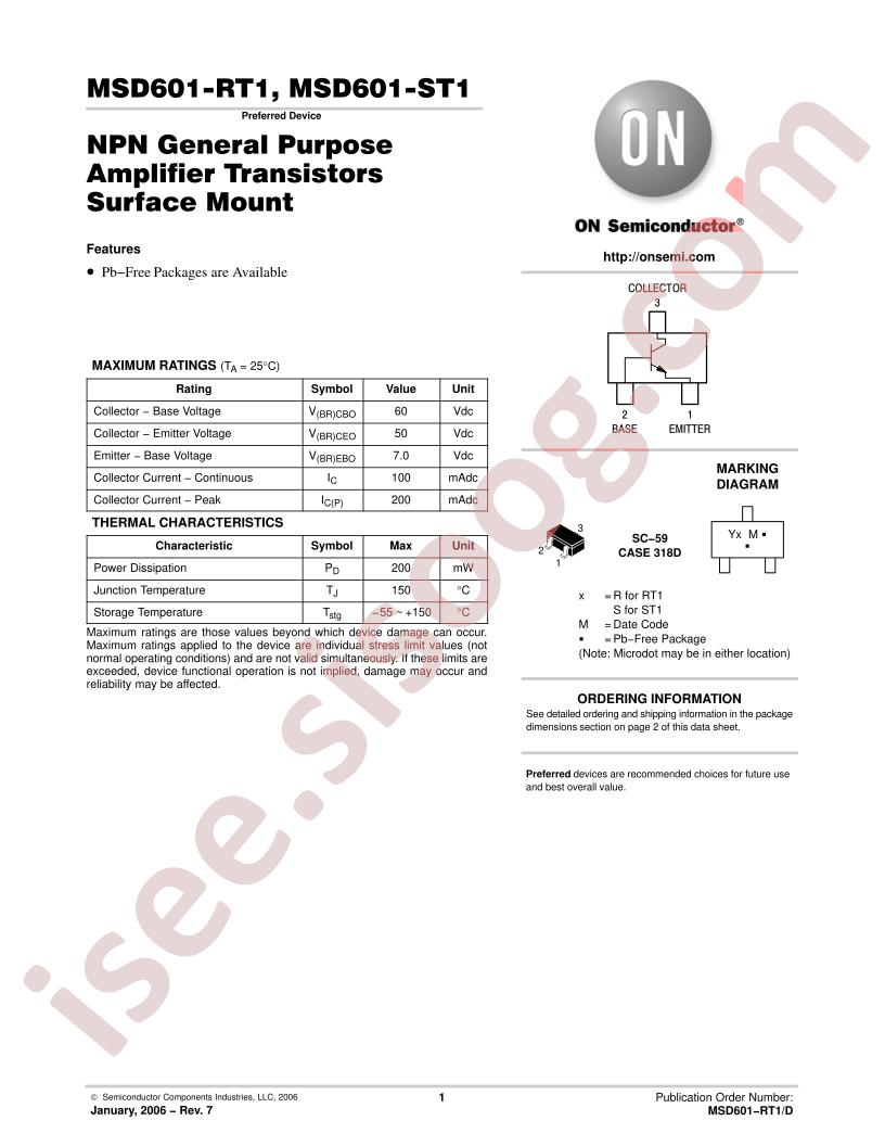 MSD-601RT1G