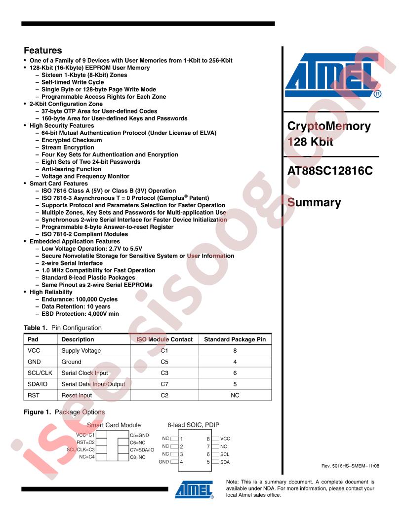 AT88SC12816C-MP