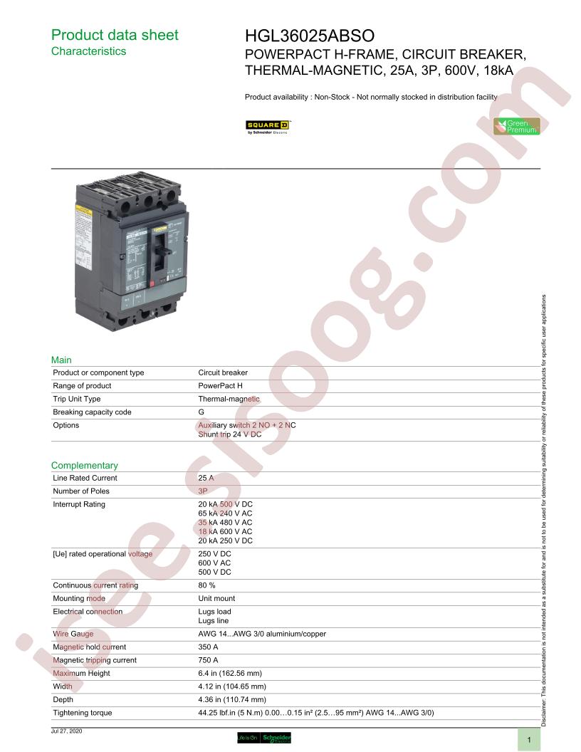 HGL36025ABSO