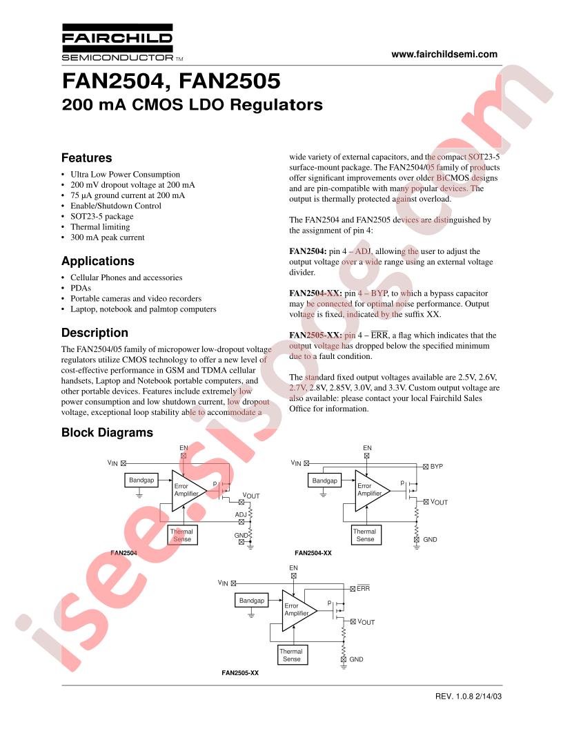 FAN2504S27X