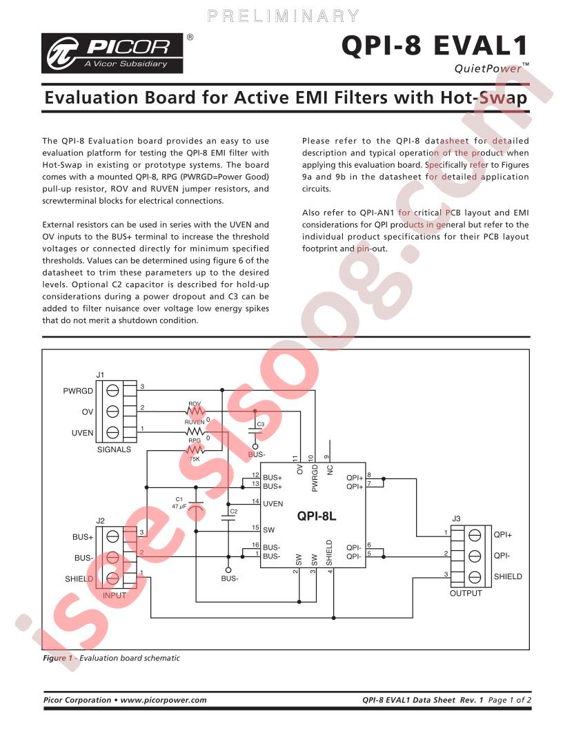 QPI-8EVAL1