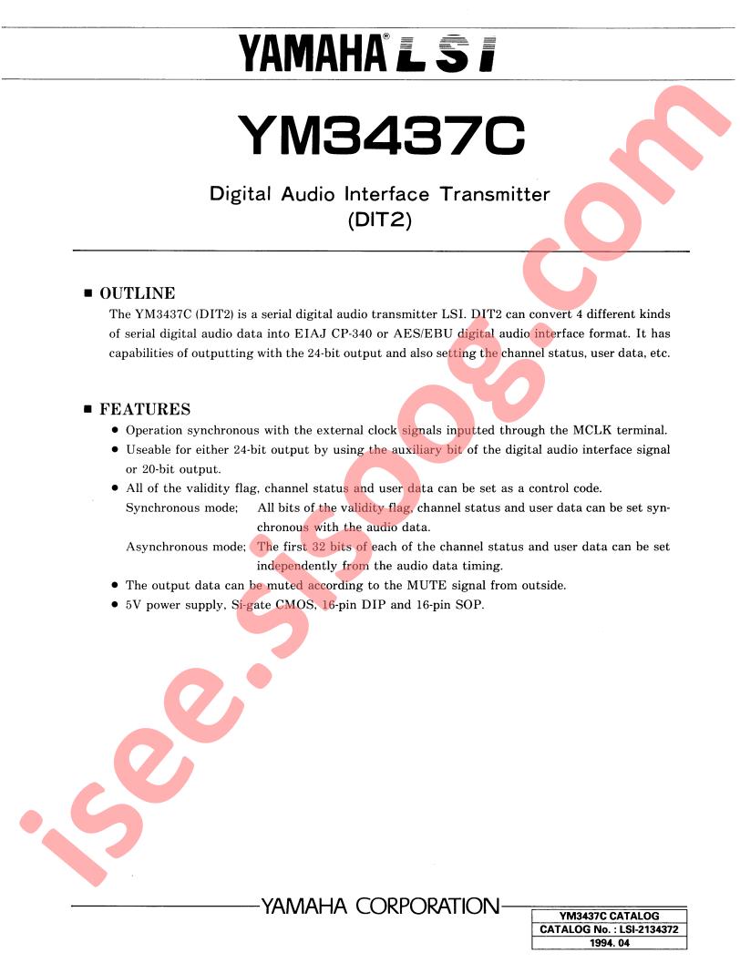 YM3437C