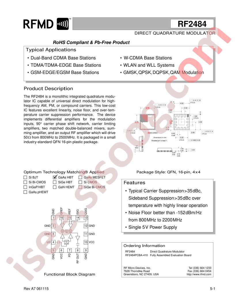 RF2484PCBA-410